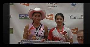 宋碩芸vs李文珊 2022加拿大公開賽決賽 Sung Shuo Yun vs Michelle Li in 2022 Canada Open Final