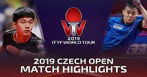 Lin Yun-Ju vs Chen Chien-An | 2019 ITTF Czech Open Highlights (R32)