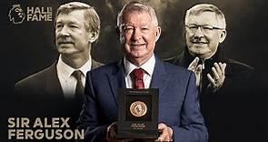 Sir Alex Ferguson Enters The Premier League Hall Of Fame