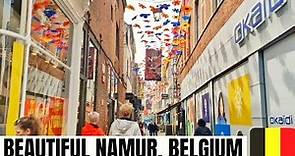 Exploring Downtown of Namur City | Belgium 🇧🇪