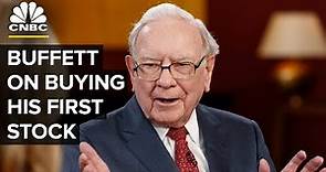 Warren Buffett Remembers Buying His First Stock | CNBC