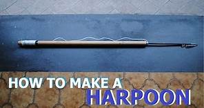 Come costruire un Arpione / How to make a Harpoon