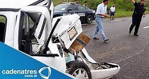 Accidente automovilístico deja 7 muertos en Tlapala, Chalco