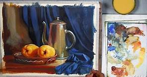 Realistic Still Life in Acrylic | step by step Painting
