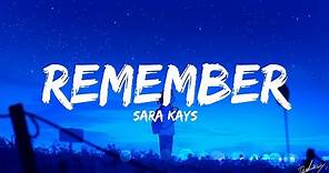 Sara Kays - Remember That Night? (Lyrics) | TikTok