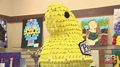 More than 100 masterpieces made of Peeps are on display at Peddler's Village