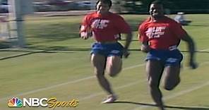 Future Hall of Famers duke it out for title of NFL's Fastest Man in 1988 | NBC Sports