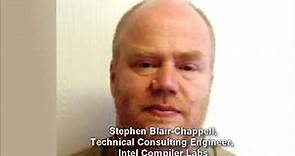 Stephen Blair-Chappell Interview Part 3