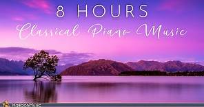 8 Hours Classical Piano Music | Chopin, Debussy, Mozart, Bach...