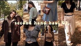 Second Hand Haul 01 // Kleiderkreisel, Second Hand Läden, Trödelmarkt