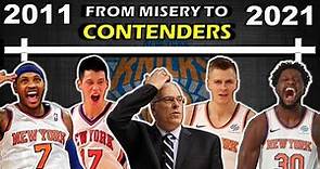 Timeline of the NEW YORK KNICKS' MISERIES and RETURN to the PLAYOFFS