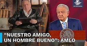 Andrés Manuel López Obrador se pronuncia tras el fallecimiento de Carlos Bremer