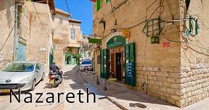 Nazareth's Ancient Streets. Walking in the Footsteps of Jesus