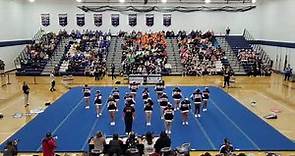 Harrisonburg High School JV at Harrisonburg Blue Streak Cheerleading Invitational 2022