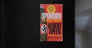 Richard Reviews Book "Spandau The Secret Diaries" by Albert Speer
