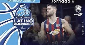 Patricio Garino, Mejor Jugador Latinoamericano de la Jornada 6 | Liga Endesa 2019-20