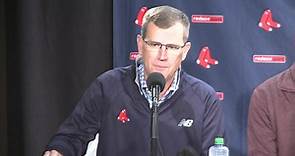 Red Sox End of Season Press Conference