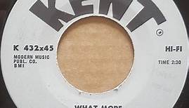 Z. Z. Hill - What More / That's It