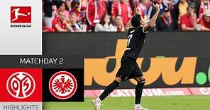 Last Minute Equalizer Outnumbered | FSV Mainz 05 - Eintracht Frankfurt | Highlights | MD 2 Buli 3/24
