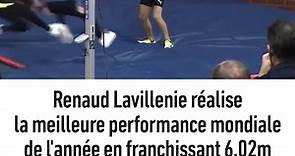 Renaud Lavillenie reprend la meilleure performance mondiale de l'année