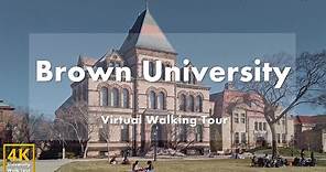 Brown University - Virtual Walking Tour [4k 60fps]