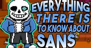 Everything There is to Know About Sans From Undertale | UNDERLAB