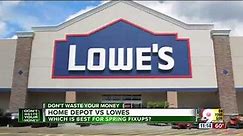 Home Depot vs Lowes