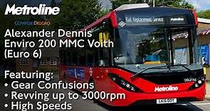 {3000rpm} Metroline Enviro 200 MMC Voith ft. Redlines, Gear Confusions & High Speed on Rail Rep