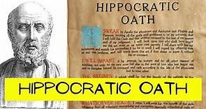The Origin of the Hippocratic Oath