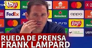 REAL MADRID VS CHELSEA | Rueda de prensa de FRANK LAMPARD