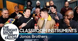 Jimmy Fallon, Jonas Brothers & The Roots Sing "Sucker" (Classroom Instruments)