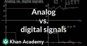 Analog vs. digital signals | Waves | Middle school physics | Khan Academy