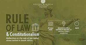 Rule of law & constitutionalism - Achieving equality before the law