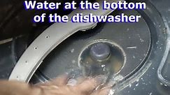 Dishwasher water not draining, how to fix