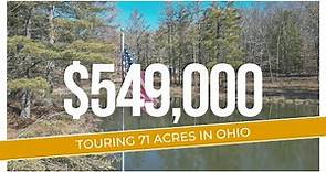 TOURING 71 Acres and Cabin | Ohio Land For Sale