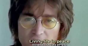 John Lennon Imagine Letra en Ingles Subtitulo