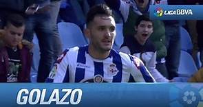 Buen gol de Lucas Pérez (2-1) en el Deportivo de la Coruña - Granada CF