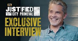 Exclusive Interview with Timothy Olyphant and Boyd Holbrook | Justified: City Primeval | FX