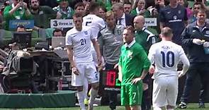 Jamie Vardy makes his England Debut vs Republic of Ireland - 7th June 2015!