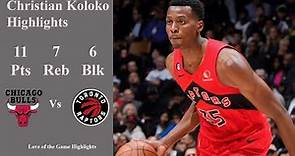 Christian Koloko 11 Points and 6 Blocks vs Bulls | 2022-23 NBA Highlights