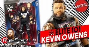 WWE Figure Insider: Kevin Owens - Mattel WWE Elite 101 Wrestling Action Figure! STONE COLD BALD CAP