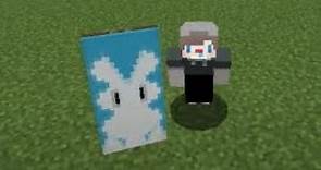 [Minecraft教學] 製作兔子旗幟