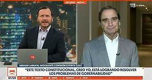Hernán Larraín: "Este texto está logrando resolver los problemas de gobernabilidad"