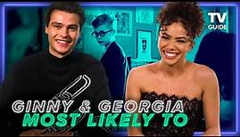 Ginny & Georgia Season 2 Cast Play Most Likely To | Antonia Gentry, Felix Mallard
