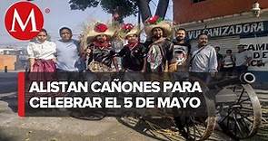 Representan la batalla de Puebla en San Juan de Aragón, CDMX
