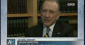 Oral Histories-Senator Arlen Specter , Part 1