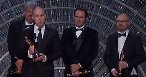 "Interstellar" winning the Oscar® for Visual Effects