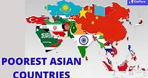 Top 10 Poorest Countries in Asia
