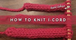 How to Knit an I-Cord | French Knitted Rope Tutorial