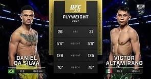 Daniel Da Silva vs Victor Altamirano Full Fight UFC 278 Part 1